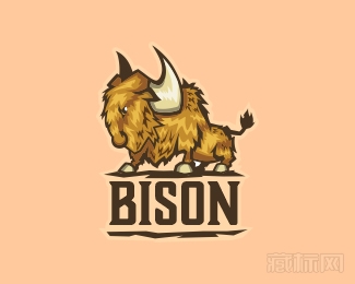 Bison野牛logo设计欣赏