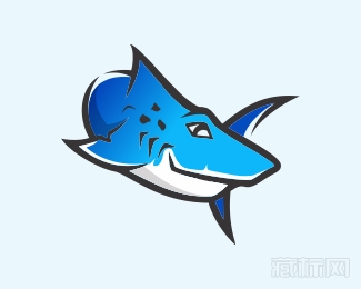 Shark鲨鱼logo设计欣赏