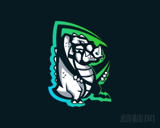 Croc鳄鱼logo设计欣赏