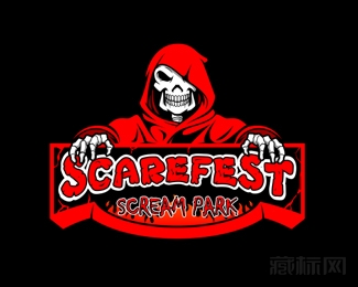 Screamfest骷髅logo设计欣赏