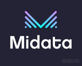 Midata数据公司logo设计欣赏