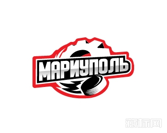 HC Mariupol机械齿轮logo设计欣赏