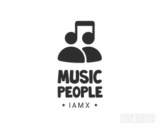 Music People音乐人logo设计欣赏