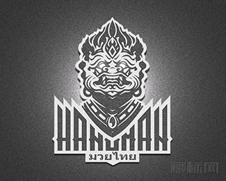 Hanuman Muay Thai泰拳logo设计欣赏