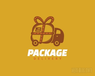 Package Delivery包裹快递logo设计欣赏