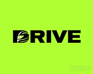 DRIVE驱动字体logo设计欣赏