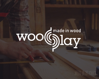 woodplay标志设计欣赏