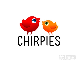 Chirpies小鸟logo设计欣赏