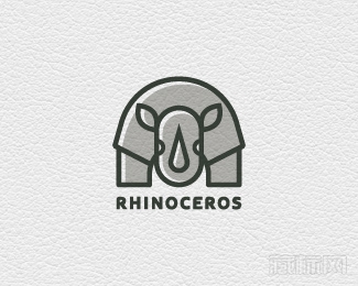 Rhinoceros犀牛logo设计欣赏