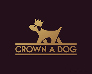 CrownADog标志