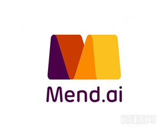 Mend.ai标志设计欣赏