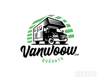 VanWoow房车logo设计欣赏