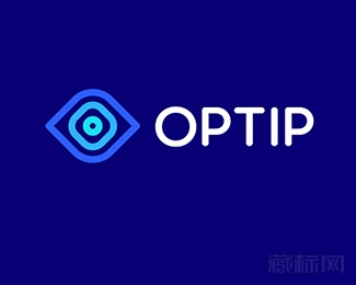 Optip眼睛标志设计欣赏