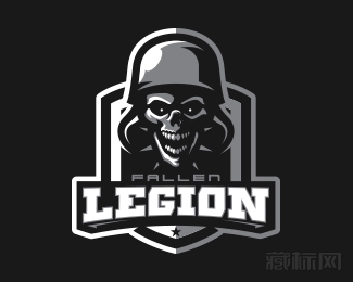 Fallen Legion堕落军团logo设计欣赏
