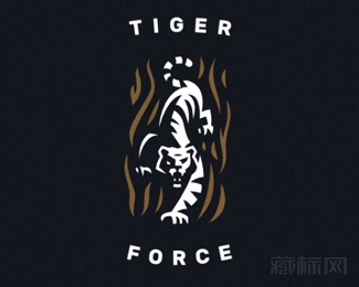 Tiger force老虎logo设计欣赏