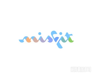 misfit错位logo设计欣赏