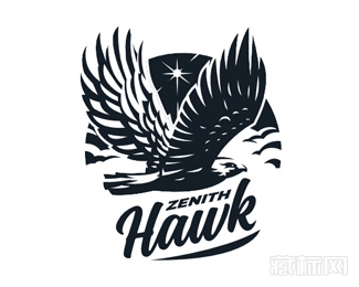 Zenith hawk鹰logo设计欣赏