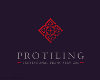 ProTiling瓷砖公司logo