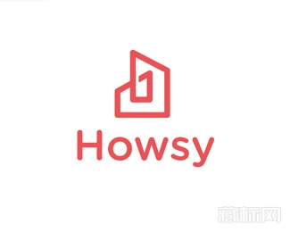 Howsy立体标志设计欣赏