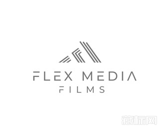 Flex Media传媒logo设计欣赏