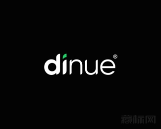 Dinue字体标志设计欣赏