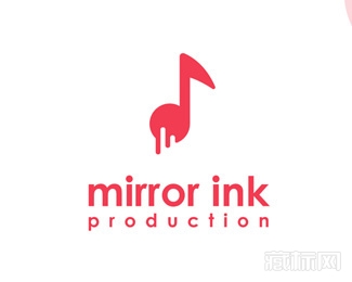 Mirror Ink Production墨水logo设计欣赏