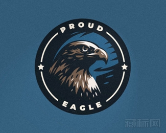 Proud Eagle老鹰logo设计欣赏