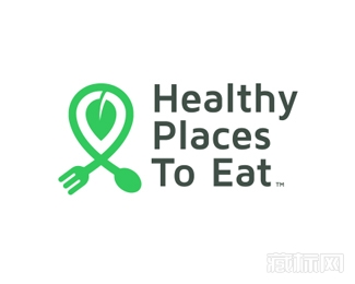 Healthy Places To Eat健康餐饮logo设计欣赏