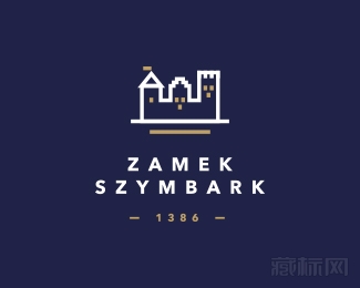 SZYMBARK CASTLE城堡logo设计欣赏