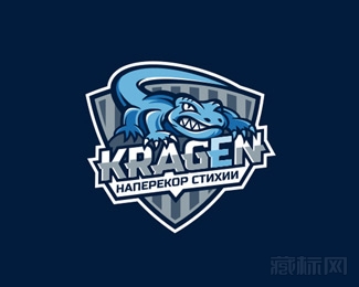 Kragen鳄鱼logo设计欣赏