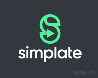 Simplate箭头logo设计欣赏