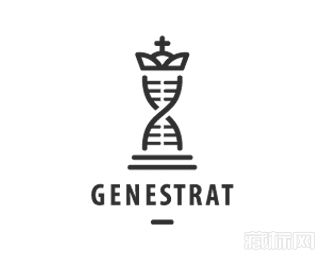 GeneStrat标志设计欣赏