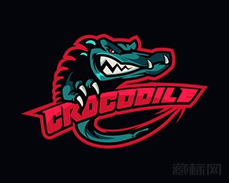 Crocodile鳄鱼logo设计欣赏