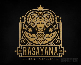 Rasayana IPA蛇女logo设计欣赏