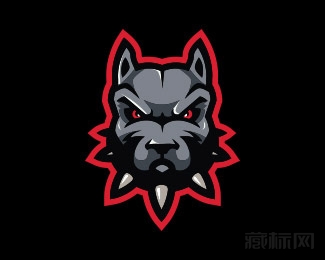red dog红狗logo设计欣赏