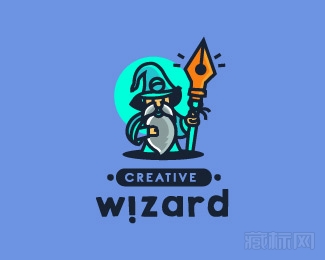 Creative wizard创意精灵logo设计欣赏