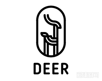 Deer鹿logo设计欣赏