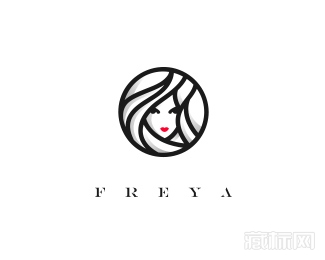 Freya女人logo设计欣赏