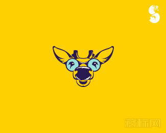 Glasses Deer鹿logo设计欣赏