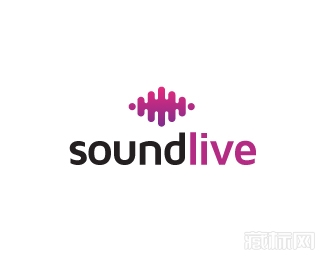 Sound Live声音直播logo设计欣赏