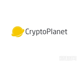 Crypto Planet加密星球logo设计欣赏