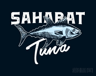 Sahabat Tuna金枪鱼logo设计欣赏