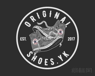 Original Shoes.Yk鞋子logo设计欣赏