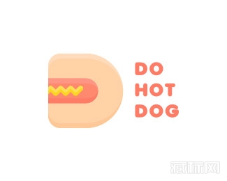 Do Hot Dog热狗logo设计欣赏