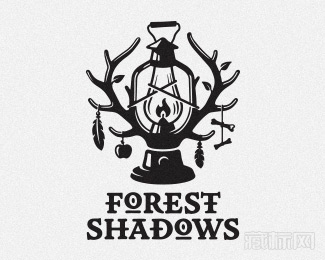 Forest shadows森林阴影logo设计欣赏