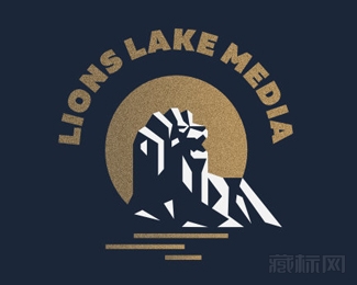 Lion Lake Media狮子湖传媒logo设计欣赏