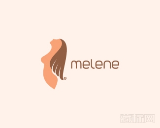 melene女神logo设计欣赏