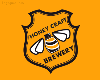 蜜蜂啤酒厂标志
