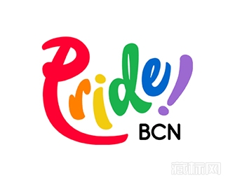 巴塞罗那同性恋大游行Pride Barcelona标志设计欣赏