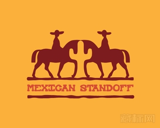 Mexican Standoff墨西哥对峙logo设计欣赏